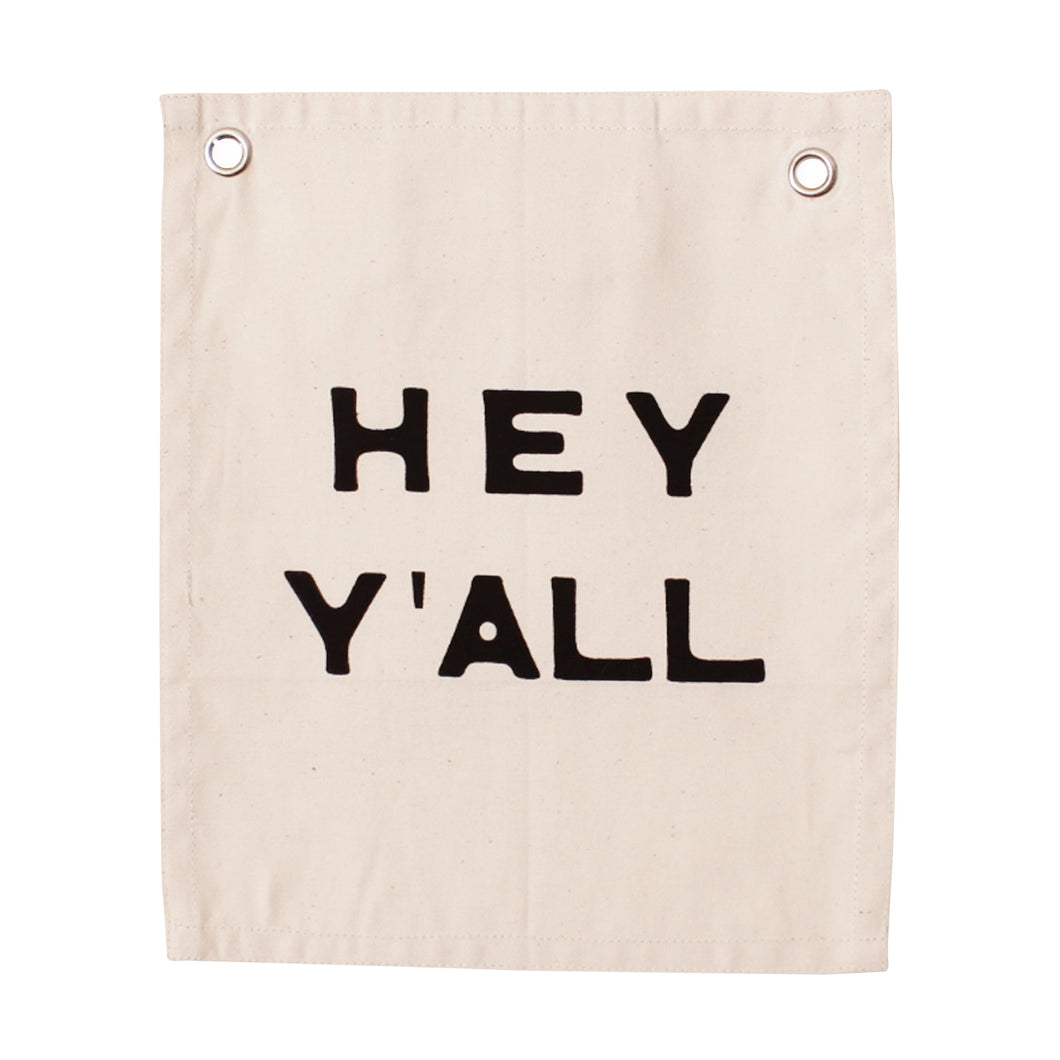 10 x 12 Hey Y'all Banner