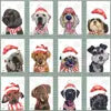 Load image into Gallery viewer, Cute Dog Christmas Cards
