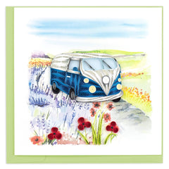 Quilled Road Trip Greeting Card