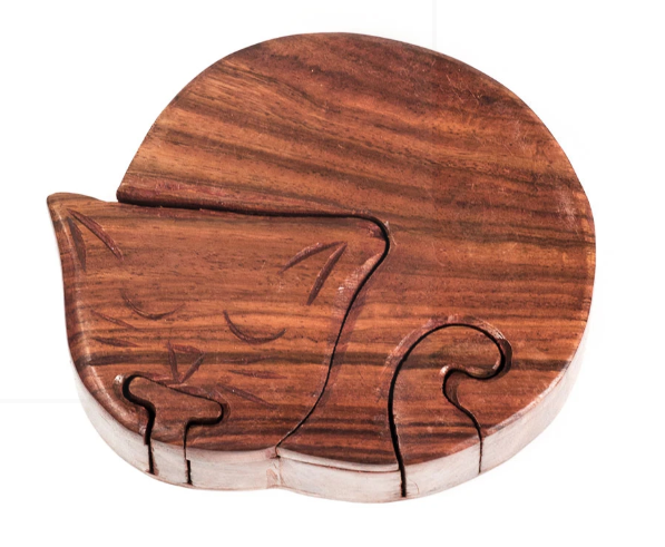 Cat Puzzle Box