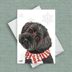 Cute Dog Christmas Cards