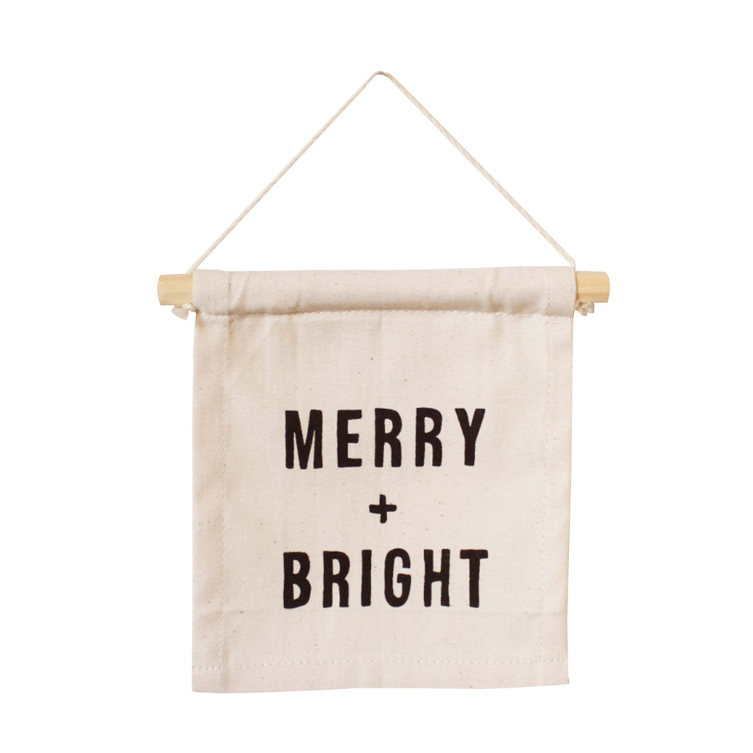 hang sign merry + bright