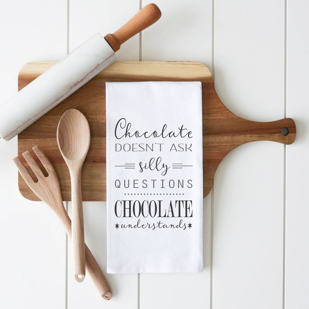 Chocolate Tea Towel