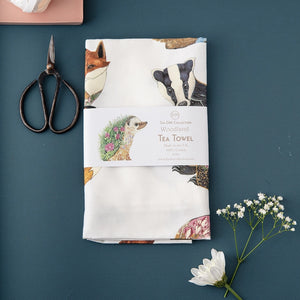 Tea Towel Woodland