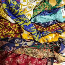 Load image into Gallery viewer, Recycled Sari Silk Shirt with Western Collar
