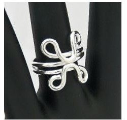 Rings Silver Art Ladies