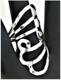 Silver Rings  Art Nouveau