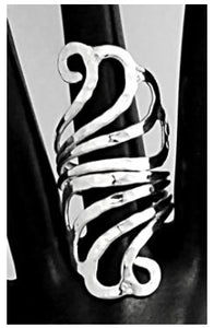 Silver Rings  Art Nouveau