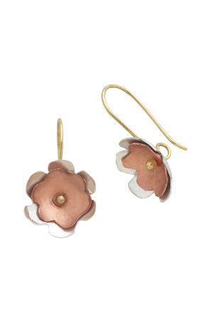 Copper Blossom Earrings