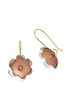 Load image into Gallery viewer, Copper Blossom Earrings
