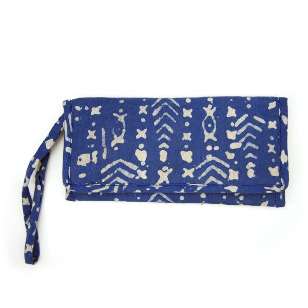 Cotton Wristlet Wallet