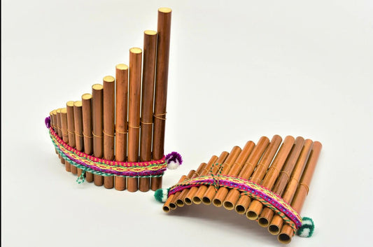 Curved Pan Flute Medium 7"