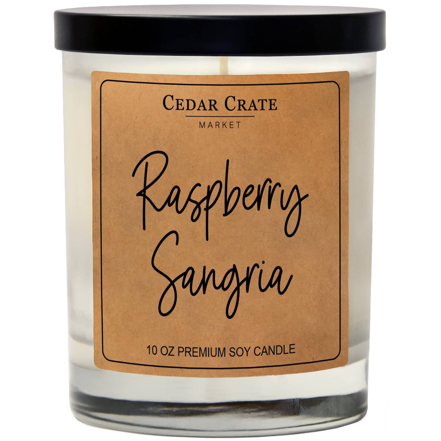 Raspberry Sangria | 100% Soy Wax Candle