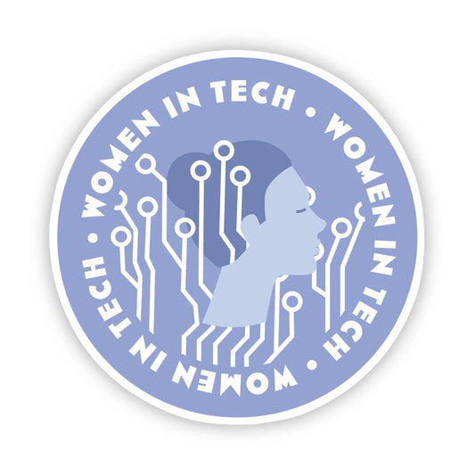 Women in Tech Sticker