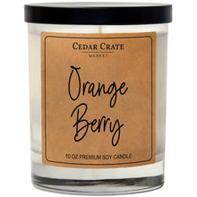Load image into Gallery viewer, Orange Berry | 100% Soy Wax Candle

