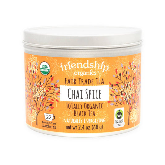 Chai Spice Black Tea, Organic and Fair Trade Certified Tin