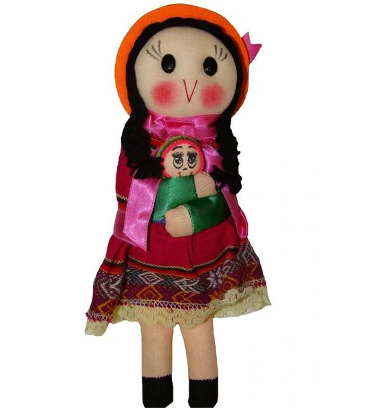 Peruvian Traditional Dressed Doll