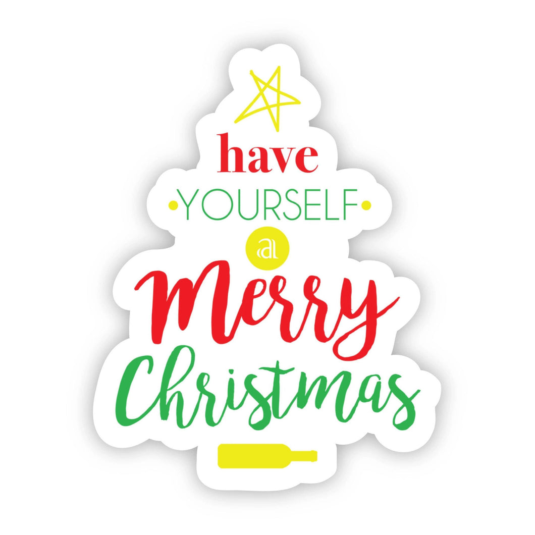 Have Yourself a Merry Christmas Tree Sticker