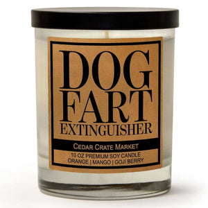 Dog Fart Extinguisher | 100% Soy Wax Candle