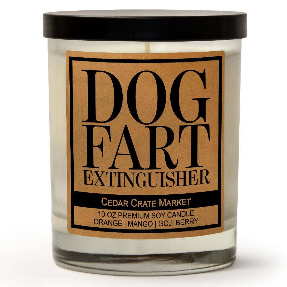Dog Fart Extinguisher | 100% Soy Wax Candle