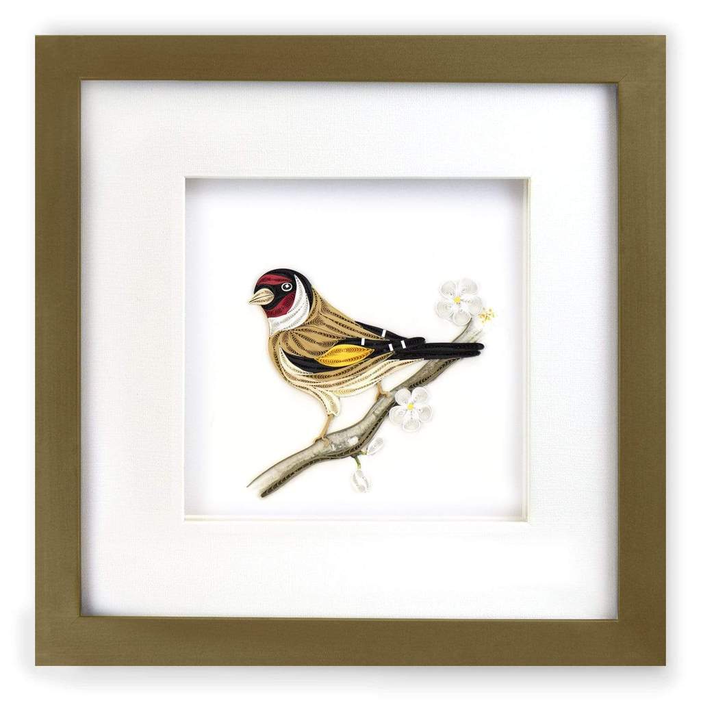 Frame Brushed Gold Shadow Box Frame