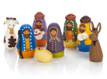 Load image into Gallery viewer, Amigos Terracotta Nativity 8pc
