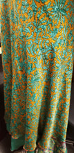 Load image into Gallery viewer, Two Tier Reversible Recycled Sari Wrap Skirt
