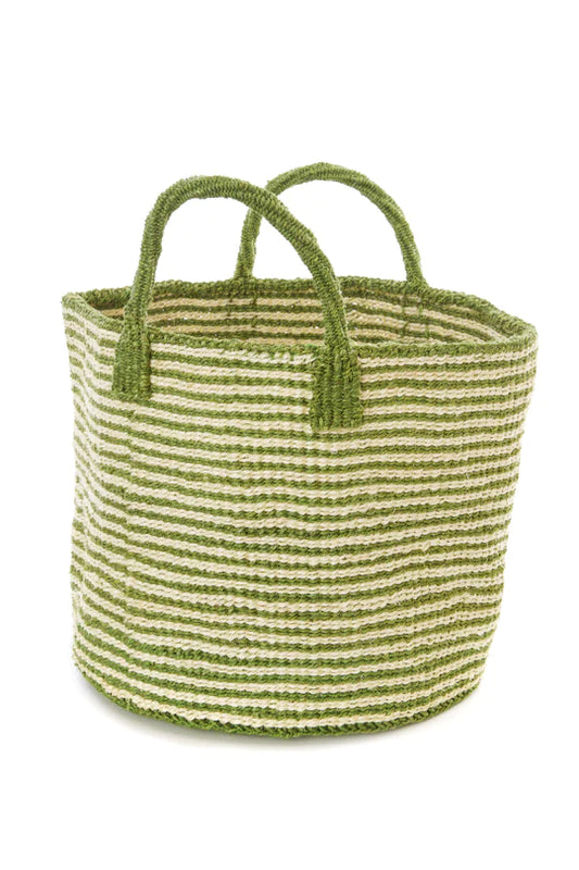 Strata Tote with Leather Handles