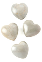 Load image into Gallery viewer, Natural Gray Soapstone Hearts
