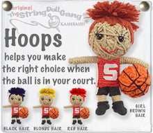 Load image into Gallery viewer, Hoops Girl String Doll
