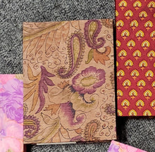 Load image into Gallery viewer, Recycled Silk Sari Covered Journals- Tree Free Paper
