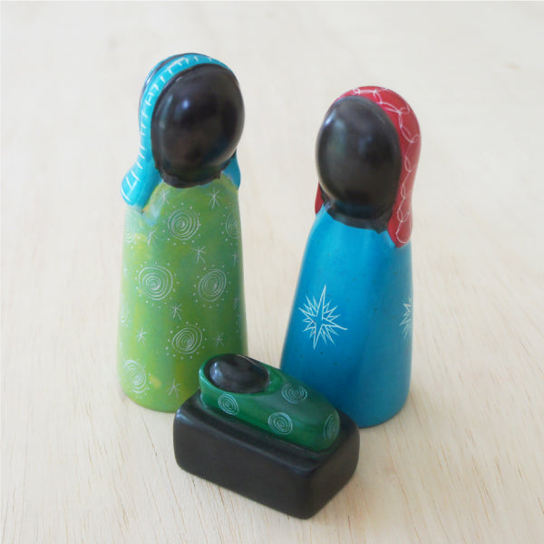 Nativity Colorful 3 Piece