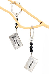 She Believed She Could Keychain