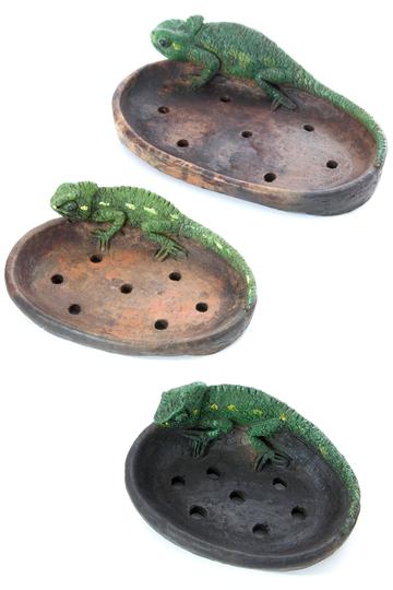 Kenyan Chameleon Ceramic Vessels