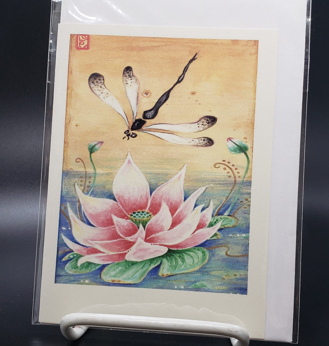 Liza Paizis 'Awakening' Card