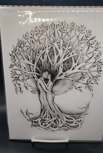 Liza Paizis 'Tree of Love' Print