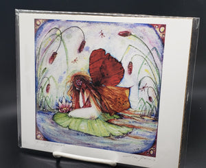 Liza Paizis 'Fairy Pond' Print