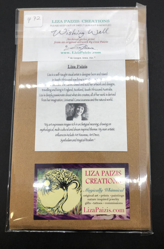 Liza Paizis 'Sea Maiden' Print