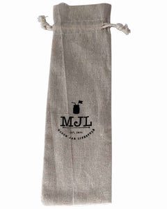 Canvas Straw Bag