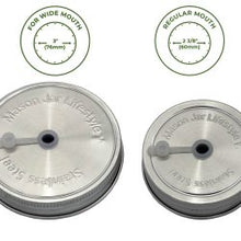 Load image into Gallery viewer, Stainless Steel Straw Lid
