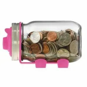 Jarware Piggy Bank Lid and Attachment