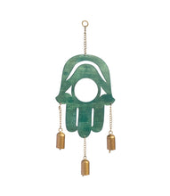 Load image into Gallery viewer, Hamsa Patina Chimes
