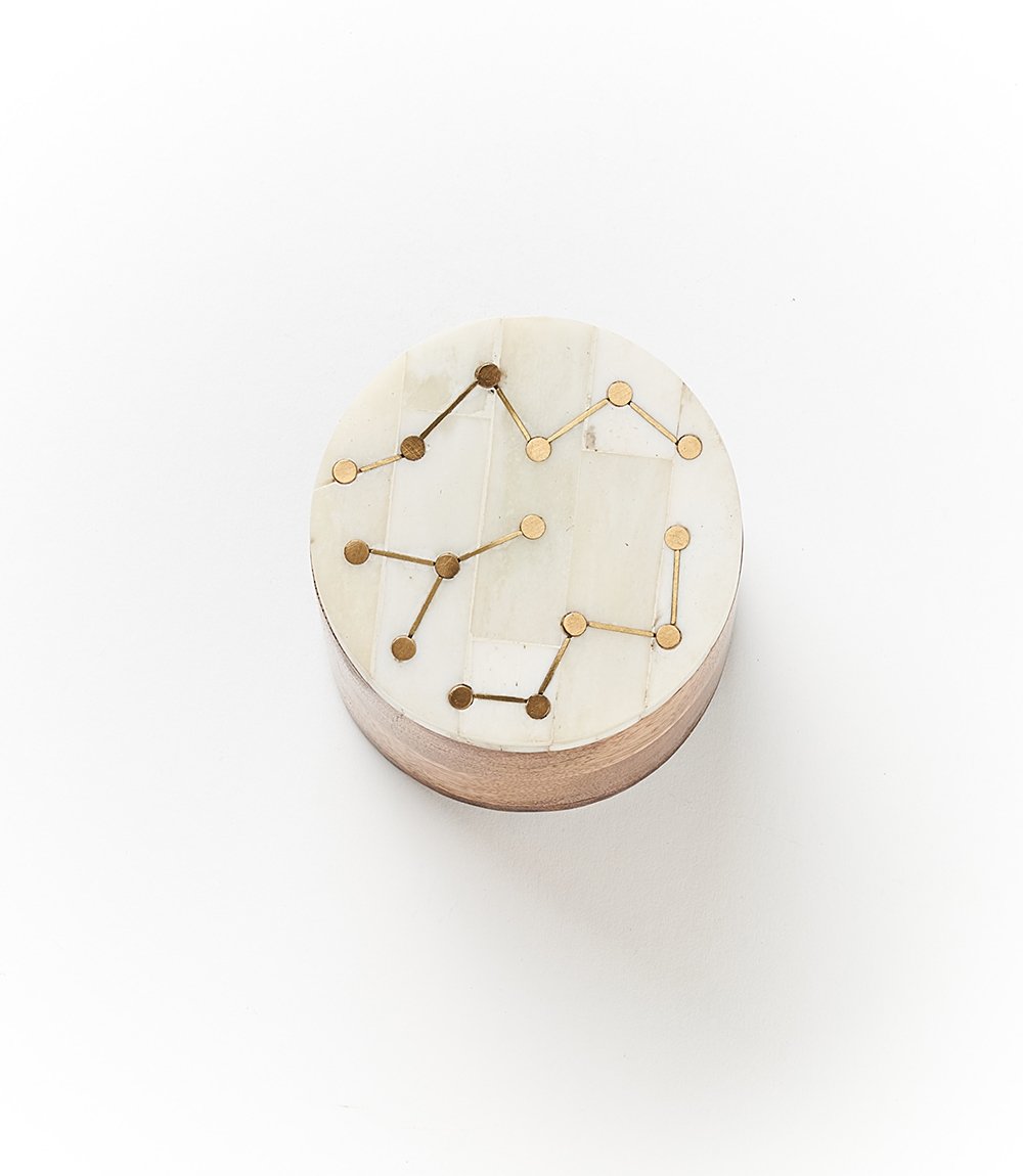 Jyotisha Keepsake Box - Pearl