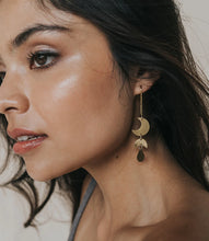 Load image into Gallery viewer, Rajani Moon Phase Drop Earrings
