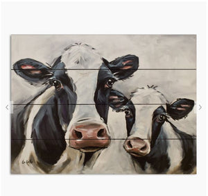 Mom & Baby Cow Pallet