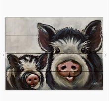 Load image into Gallery viewer, Mom &amp; Baby Pig Pallet
