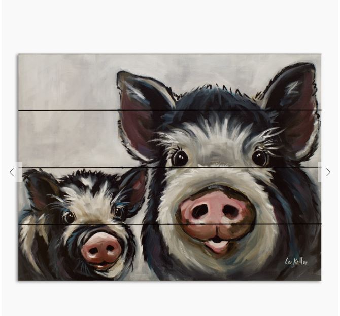 Mom & Baby Pig Pallet