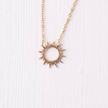 Mallory  Sun Necklace