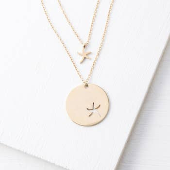 Community Starfish Pendant Necklace Set