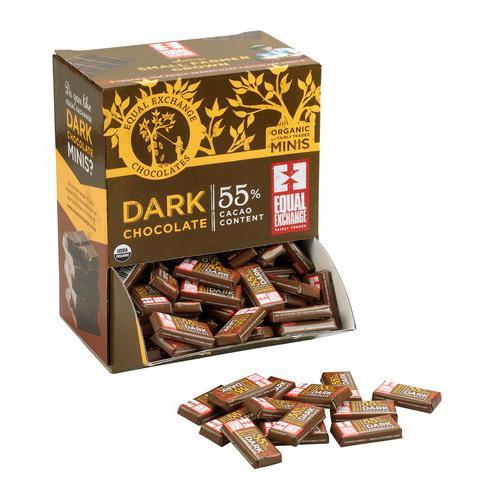 Dark Chocolate bar Minis Organic
